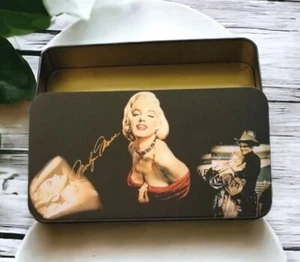 Marilyn Monroe Trinket Tin Keepsake Box Collectible Vintage - Picture 1 of 5