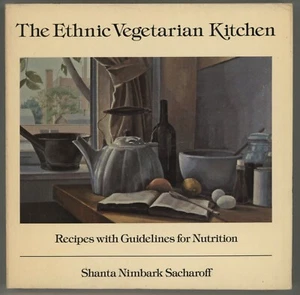 ETHNIC VEGETARIAN Cookbook KITCHEN 101 Productions Sacharoff Shanta Nimbark - Picture 1 of 2