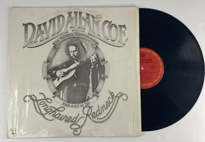 David Allan Coe Longhaired Redneck LP 1976 Columbia Shrinkwrap Lyric Inner - Picture 1 of 5