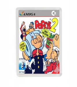 POPEYE 2 AMIGA COMMODORE FRIDGE MAGNET IMAN NEVERA - Imagen 1 de 1