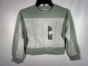 Athletic Works Girls Fleece Sweatshirt, Green River, Size S (6-6x), NWT - Picture 1 of 4