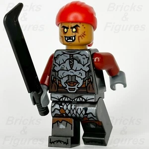 LEGO® El Señor de los Anillos Orco Minifigura Bandana Roja El Hobbit 10333 lor138 - Imagen 1 de 3