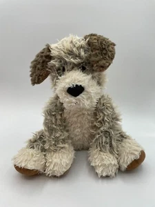 Mary Meyer FabFuzz Scruffy Puppy Dog 10" Plush Stuffed Shaggy Floppy Sitting - Picture 1 of 8
