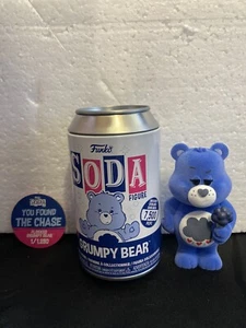 Grumpy Bear Funko Soda Care Bears Chase 1/1250 Floked - Imagen 1 de 7