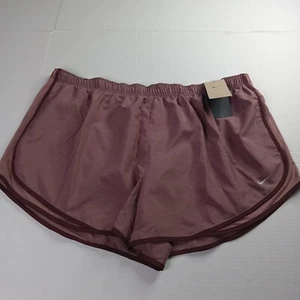 Nike Tempo Brief-Lined Running Shorts Women's 3X Plus Size Purple CZ2857-660 - Picture 1 of 6