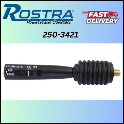 250-3421 ROSTRA /UNIV. ADJUSTABLE SLIM ARM CRUISE CONTROL SWITCH (OPEN CIRCUIT)  - Image 1 of 3