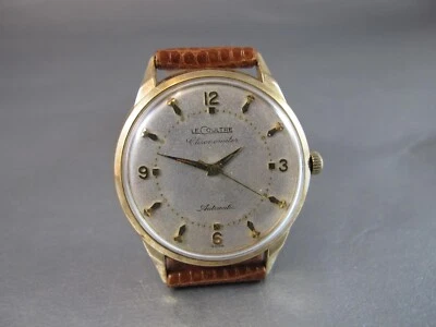 LECOULTRE 1958 ORO 14K MASTER MARINER CRONÓMETRO CALIBRE 476 5 POS ATORNILLADO Foto 1 de 4