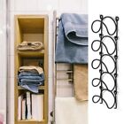 Easy Install Towel Storage Rack Clothes Hanging Organizer  Towel
