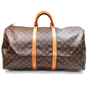 Louis Vuitton LV Boston Bag Keepall 55 Brown Monogram 3039092 - Picture 1 of 9