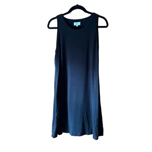 Lou & Grey Damen Signaturesoft Soft & Cozy Kleid Stretch Jersey Strick Schwarz S - Bild 1 von 7