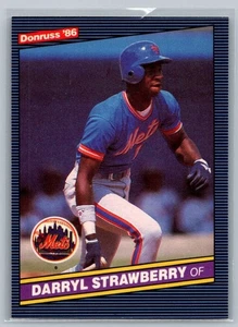 1986 Donruss Darryl Strawberry #197 - Picture 1 of 2