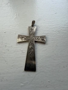 OHR 830er Silber Anhänger Kreuz Norwegen Norweger Vintage Nachlass 2911 - Bild 1 von 7