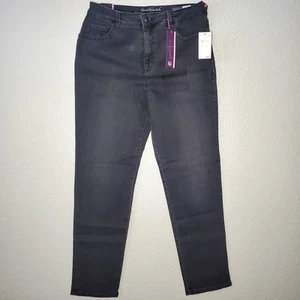 Gloria Vanderbilt Jeans - Womens Size 10 - Gray - Amanda - Slim Leg- High Rise - Picture 1 of 9