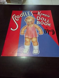 Scootles and Kewpie Paper Doll book, Uncut, Great shape! - Picture 1 of 2