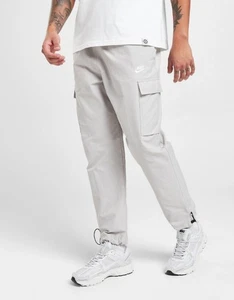 Pantalones cargo Nike Repeat tejidos Light Iron Ore DX2033-012 para hombre talla L - Imagen 1 de 9