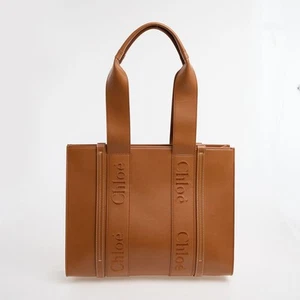 Nuevo Bolso de Mano Chloé Marrón Bordado PVP £1.340 - Imagen 1 de 4