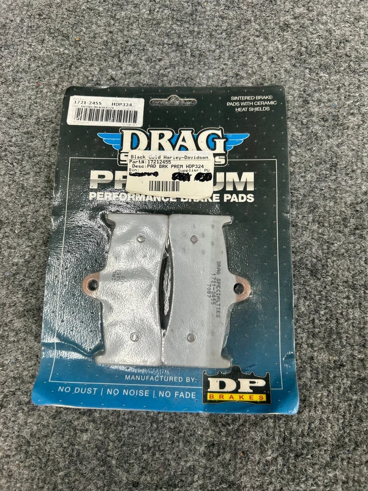 Pastillas de freno delanteras Drag Specialties Premium 1721-2455 Foto 1 de 3