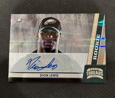 2011 Panini Threads #183 Dion Lewis Rookie Autograph /299 - Image 1 of 2