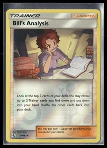 Bill's Analysis Reverse Holo Holo Rare SM - Team Up 133/181 NM - Picture 1 of 1
