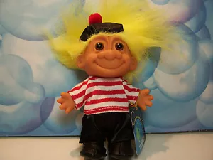 In giro per il mondo francia - Bambola Russ Troll da 5" - NUOVA IN BORSA ORIGINALE - Foto 1 di 4