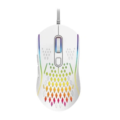 Laser RGB Gaming Mouse White | High DPI, Ergonomic, Lightweight - Image 1 of 4