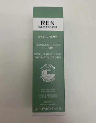 REN - Evercalm Redness Relief Serum 1.02 oz Brand New In Box - Image 1 of 2