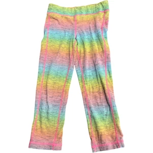 Circo Mädchen mehrfarbig gestreifte Legging Hose Gummibund Gr. M 7-8 - Bild 1 von 9