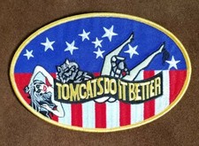 PATCH F-14 TOMCATS Do It Better NAVY PILOT Top Gun Military PATCH