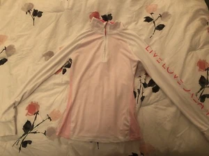 Live Love Dream Mujer cuarto con cremallera talla XS blanco/rosa - Imagen 1 de 2