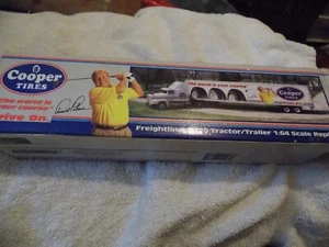 1/64 Cooper Tires DIECAST Freightliner C120 Semi Tractor Trailer Truck Arnold Pa - Picture 1 of 4