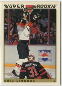 1993-94 Topps Premier Gold #121 Eric Lindros Philadelphia Flyers - Super Rookie - Picture 1 of 2