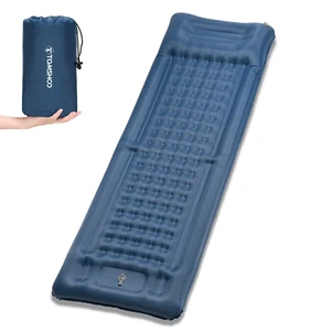 Extra Thick Self-Inflating Single Air Mattress - Camping Sleeping Pad with Pump - Picture 1 of 12