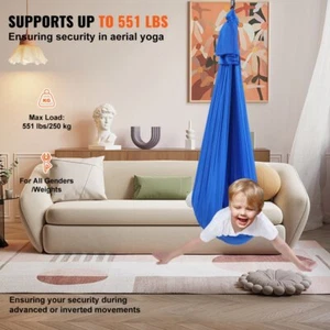 Sensory Therapy Swing for Kids Indoor Outdoor Cuddle Hammock for Autism ADHD - Picture 1 of 2