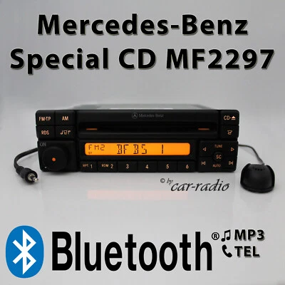 Mercedes Special MF2297 Bluetooth mit Mikrofon MP3 AUX Alpine Becker Autoradio - Bild 1 von 4
