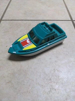 De colección Tootsietoy Barco Cabina Crucero Barco Náutico Yate Años 70 Color Raro EE. UU. Foto 1 de 4