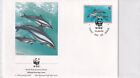 Niue 823 Fdc Delphin Dolphin Delfin Wwf 1993 Marine Life Wild Life Brief Cover