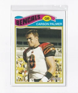 CARSON PALMER 2005 TOPPS HERITAGE FOOTBALL CARD-SHIPS FREE - Picture 1 of 24