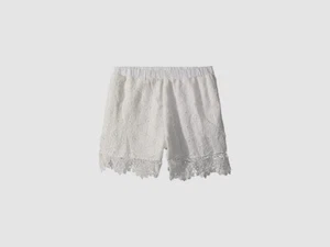 $295 People's Project LA Kids' Girls' White Woven Pull-On Casual Shorts Size M - Picture 1 of 1