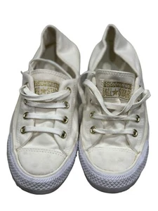 Zapatillas deportivas Converse para mujer talla 6 560634C Chuck Taylor All Star de lona crema - Imagen 1 de 9