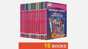 Thea Stilton Mouseford Academy English Language 1-16 Books Complete Set (NEW) - Foto 1 di 7
