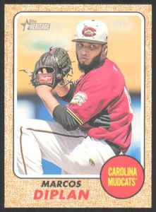 2017 Topps Heritage Minor League Edition Marcos Diplan #138 - Picture 1 of 2