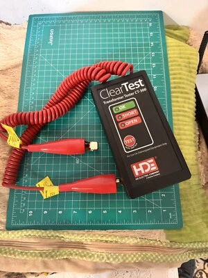 PROBADOR TRANSFORMADOR PRUEBA TRANSPARENTE GREENLEE HDE CT-300 Excelente Estado  Foto 1 de 4