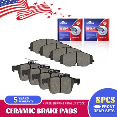 Juego pastillas freno cerámicas delanteras traseras Volkswagen Atlas 2018 2019 2020 2021 2022 Foto 1 de 4