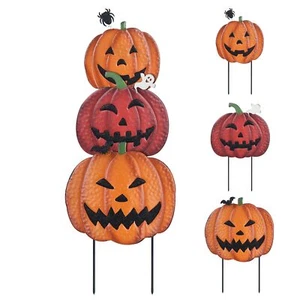 Halloween Decorations for Home Outdoor 34" Decorative Garden Stakes with 3 Pu... - Picture 1 of 7