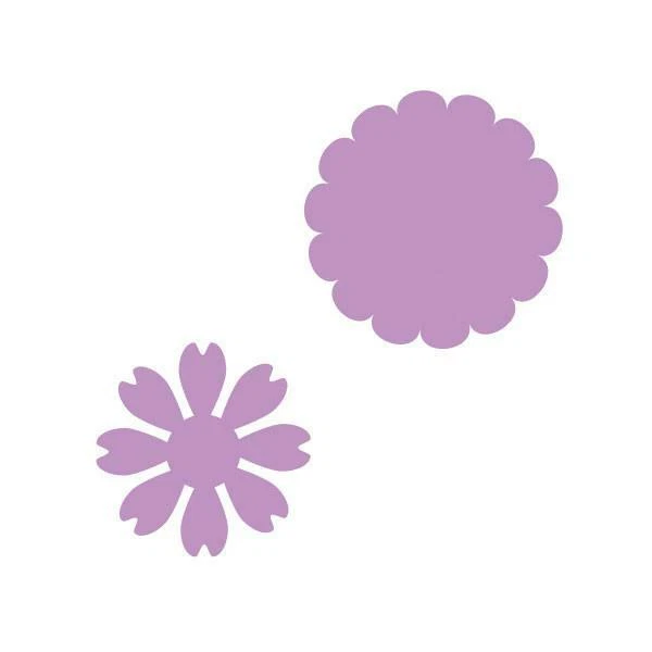 Couture Creations Seceret Garden Layered Bloom (22x23mm) Flower Die Cardmaking - image 1 of 1