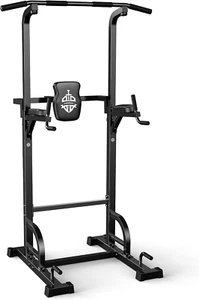 Power Tower Pull up Dip Station Assistive Trainer Multi-Function Home Gym Streng - Picture 1 of 12
