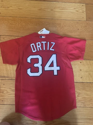 David Ortiz Mitchell & Ness Red Sox Cooperstown Collection Jersey S NWT  $130 Cover