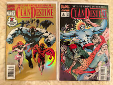 ClanDestine #1-2 Key Issue, Foil Cover, Marvel Comics (1994) Ms. Marvel MCU