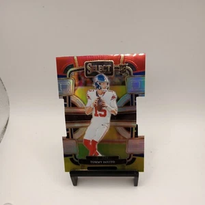 2023 Panini Select Tommy Devito Rookie Red/Yellow Prizm Die Cut Parallel - Picture 1 of 2