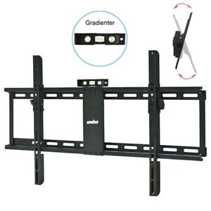 Ultra Slim Fixed TV Wall Mount for 32"-85" Inch Sony Samsung TCL Sharp LG Vizio